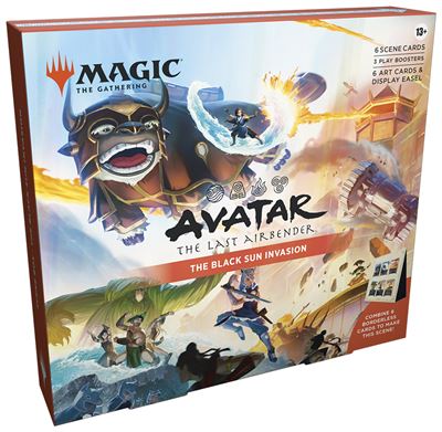 Magic the gathering avatar: the last airbender scene box the black sun invasion