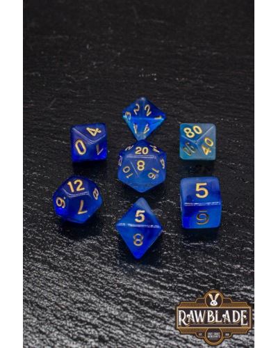 Last level dados rawblade transparente azul