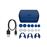 auriculares deportivos JVC HA-ET45T-A-U True Wireless Azul 