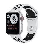 Apple Watch S6 Nike 40mm LTE Caja de aluminio Gris espacial y correa Nike Sport Platino Puro/Negro