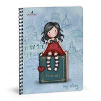 Libreta Gorjuss My Story A4 cuadriculada 120 hojas