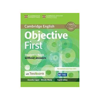 Objective First Student's Book without Answers with CD-ROM with Testbank 4th Edition - 1