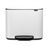 Cubo de basura Brabantia Bo Pedal 11 + 23 L Blanco_0