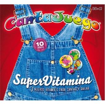 Cantajuegos Supervitamina - DVD + CD