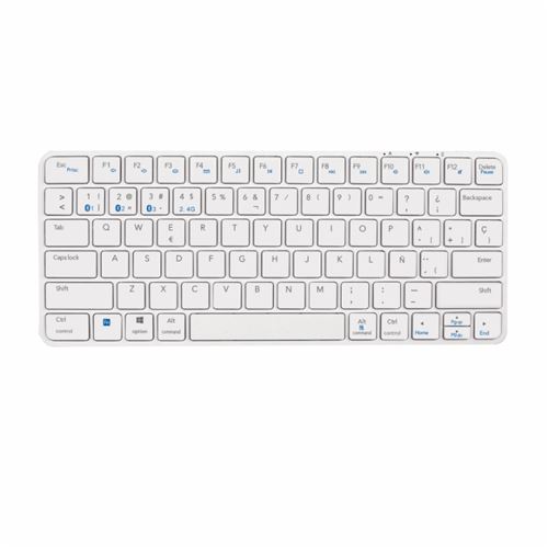 Teclado Inalámbrico Silverht Design Blanco