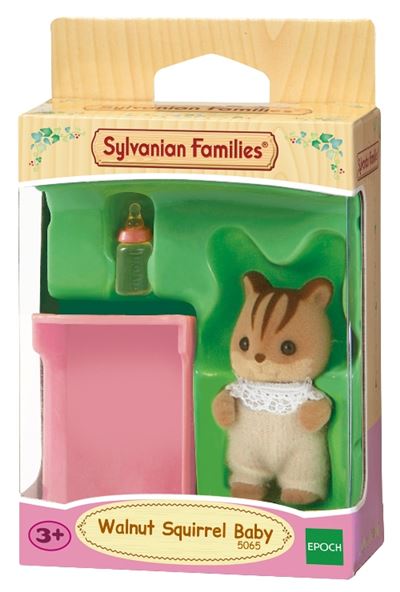 Figura Bebé Ardilla de la Nuez Sylvanial Families