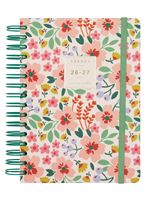 Agenda Curso Finocam Moniquilla Sep 2026 - Ago 2027 E10 - 155x212 Mm 1 Día Página Verde Catalán