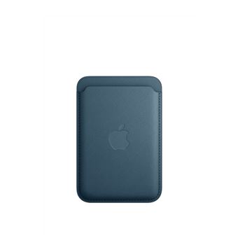 Cartera de piel con MagSafe Apple Azul para iPhone 15