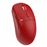 Ratón inalámbrico T'nB Office USB-A Bluetooth Rojo