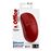 Ratón inalámbrico T'nB Office USB-A Bluetooth Rojo