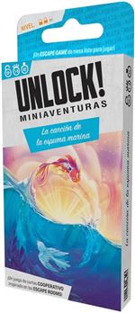 Juego de mesa unlock! mini la canción de la espuma marina