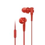 Auriculares Sony MDR-XB55AP Rojo