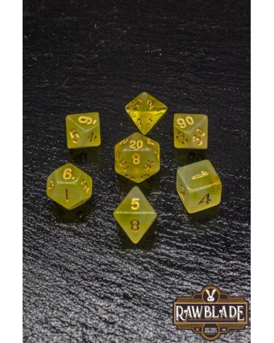 Last level dados rawblade transparente amarillo