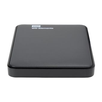 Disco duro externo portátil USB 3.0, de WD Elements, Negro