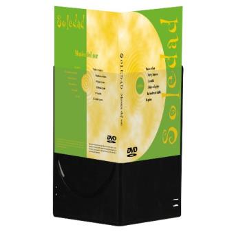 TNB pack 10 cajas dvd slim negro