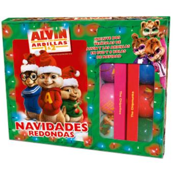 Pack Alvin y las ardillas + Alvin y las ardillas 2 + 6 bolas de Navidad - DVD