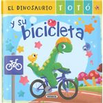 El dinosaurio Totó y su bicicleta