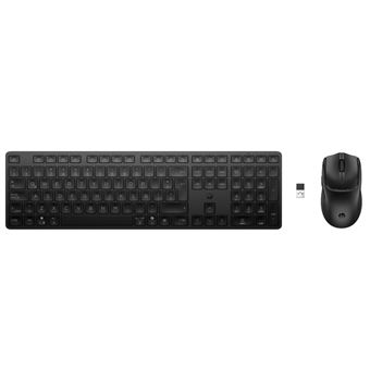 Combo HP 490C Teclado + Ratón inalámbricos Negro