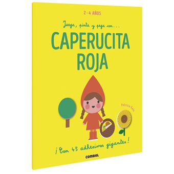 Juega, pinta y pega con... Caperucita Roja