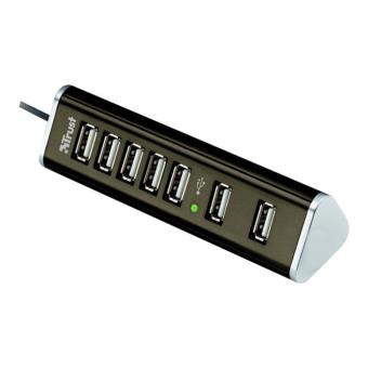 Trust Pyramid 7 Hub 7 Puertos, USB 2.0 - 1