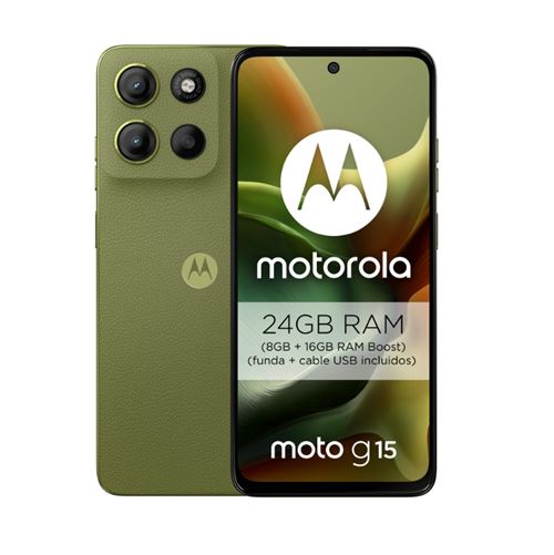 Motorola Moto G15 6.72" 256gb Iguana