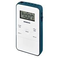 Radio Sangean Pocket 140 Blanco/Azul