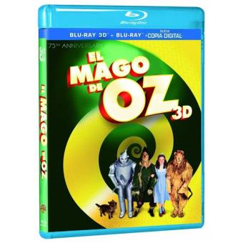 El mago de Oz - Blu-Ray + 3D + Copia digital - Ed Coleccionista 75 aniversario