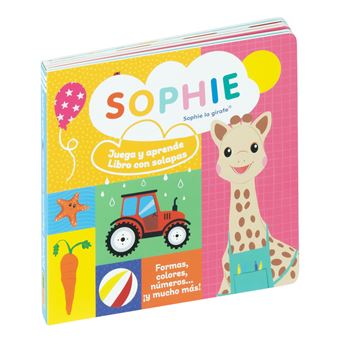Sophie Juega Y Aprende-Libro Con Solapas-Formas Colores Nume