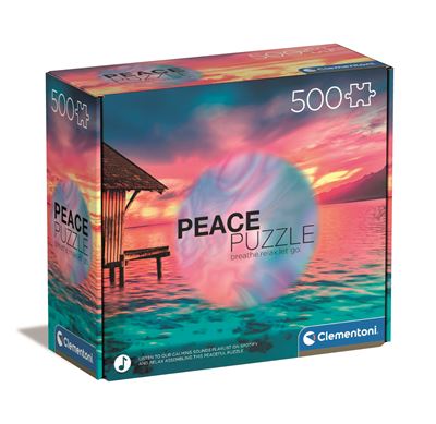 Puzzle clementoni 500 peace living the present
