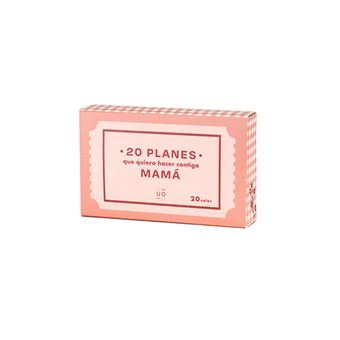 Vales UO "20 Planes que quiero hacer con mi mamá" - Para decorar - Los