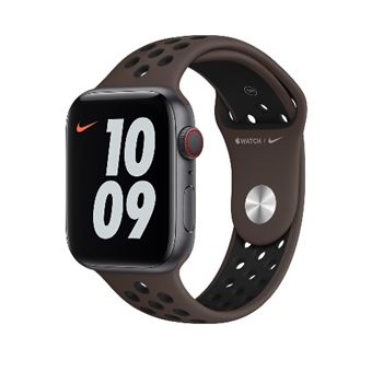 Correa deportiva Nike Sport Gris hierro/Negro para Apple Watch 44mm
