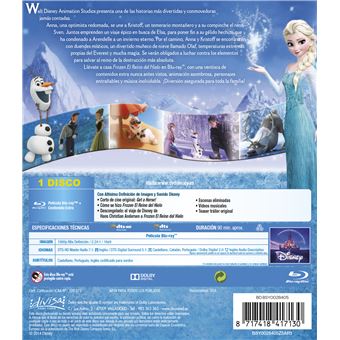 Frozen: El reino de hielo - Blu-Ray