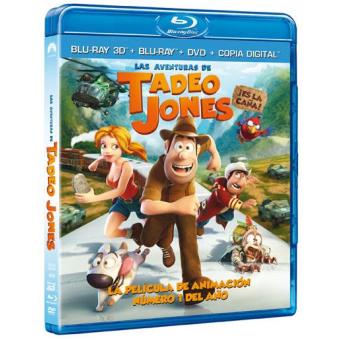 Las aventuras de Tadeo Jones - Blu-Ray 3D + 2D + DVD