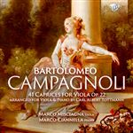 Campagnoli: 41 Caprices for Viola Op.22 - 2 CDs