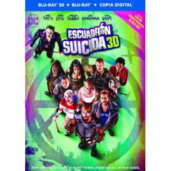 Escuadrón Suicida - Blu-Ray + 3D