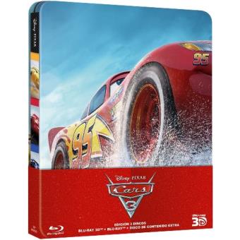 Cars 3 (Steelbook) (Blu-Ray + 3D)