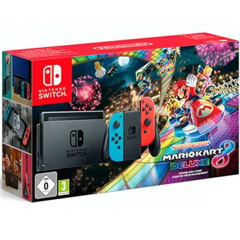 Consola Nintendo Switch + Mario 8 Deluxe - Consola - Los mejores precios | Fnac