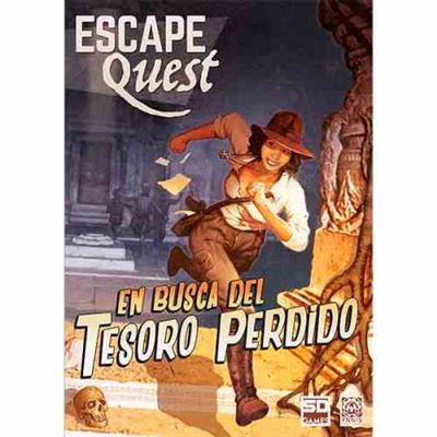 Escape quest - en busca del tesoro perdido - libro-juego