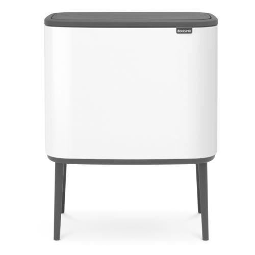 Cubo De Basura Brabantia Bo Touch Bin 3 X 11 L Blanco