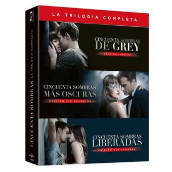 Trilogía Cincuenta sombras de Grey - Blu-Ray