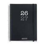 Agenda Escolar Miquelrius Plus Día Página Catalán College Negro 2026-27
