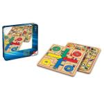 Juego parchís y oca de madera