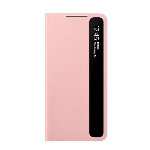 Samsung Rosa Funda Smart Clear View Para Galaxy S21+ 5G