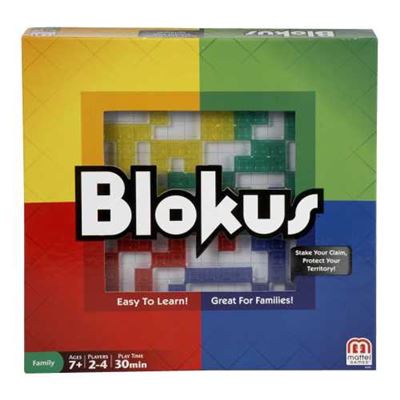 Juego De Mesa mattel blokus edad 7 estrategia games refresh bjv44