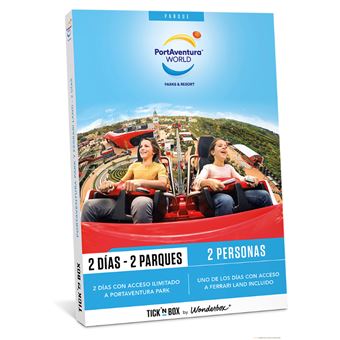 T&B Portaventura 2 días personas - Wonderbox -5% en libros | FNAC
