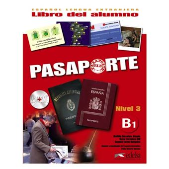 Pasaporte 3 (B1) libro del alumno + CD audio