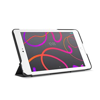 Funda con soporte BQ Duo Grey Rock para Aquaris M8