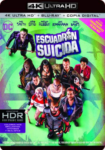 Escuadrón Suicida - UHD + Blu-Ray