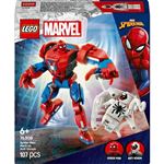 Lego super heroes 76308 armadura robótica de spider-man vs. El anti-venom