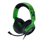 Auricular Gaming con cable Razer Kraken V4 X Ratón gaming Razer Cobra Edición Minecraft